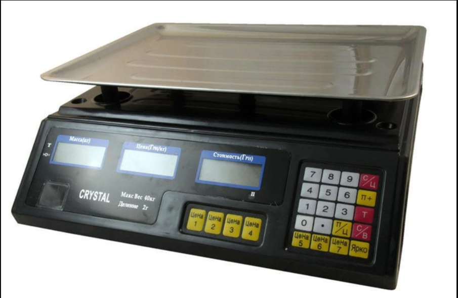 типы весов для торговли